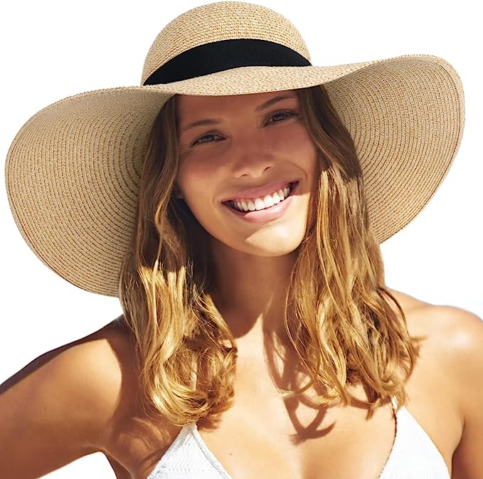 A wide brimmed hat is a must for your beach vacation to Florida, especially is you go to Marco Island in February.