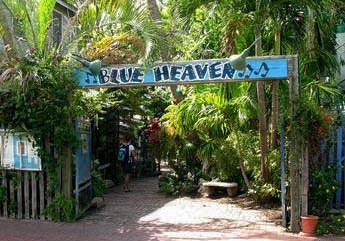 Blue Heaven is a restaurant in Key West and a great place to eat if you're looking for things to do.