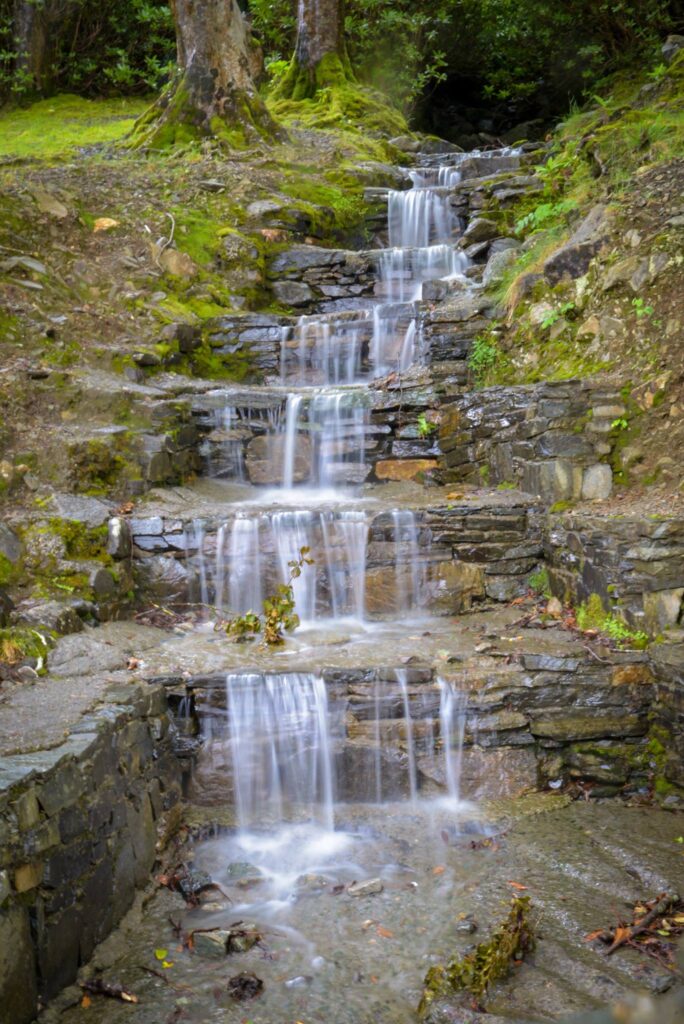 Waterfall at Kylemore Abbey