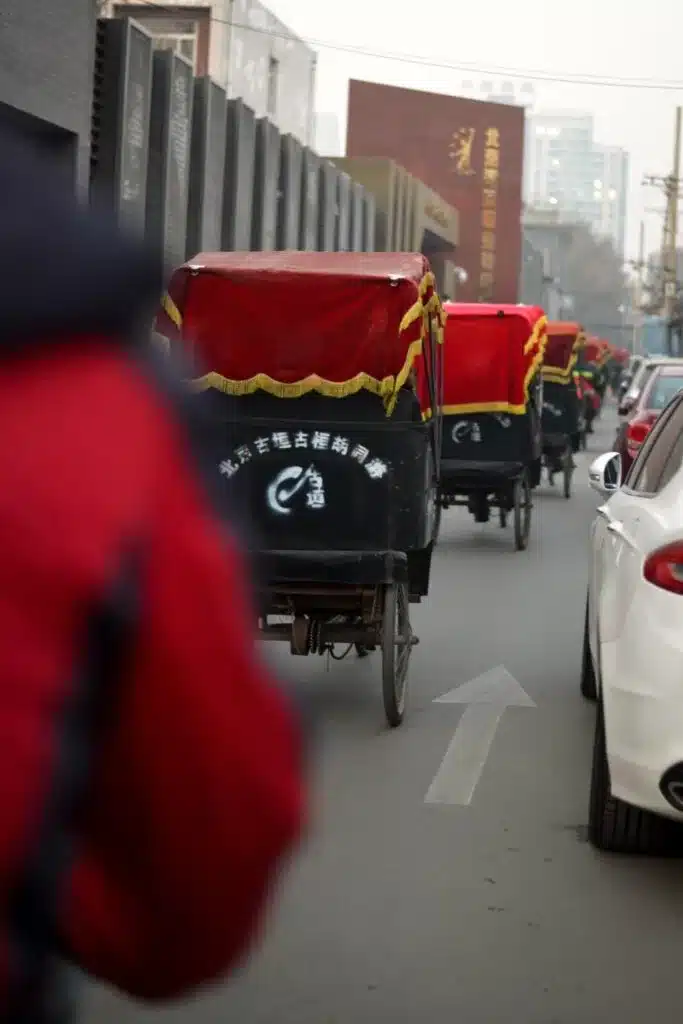 You may need to know that riding a Rickshaw is a unique activity in China. 