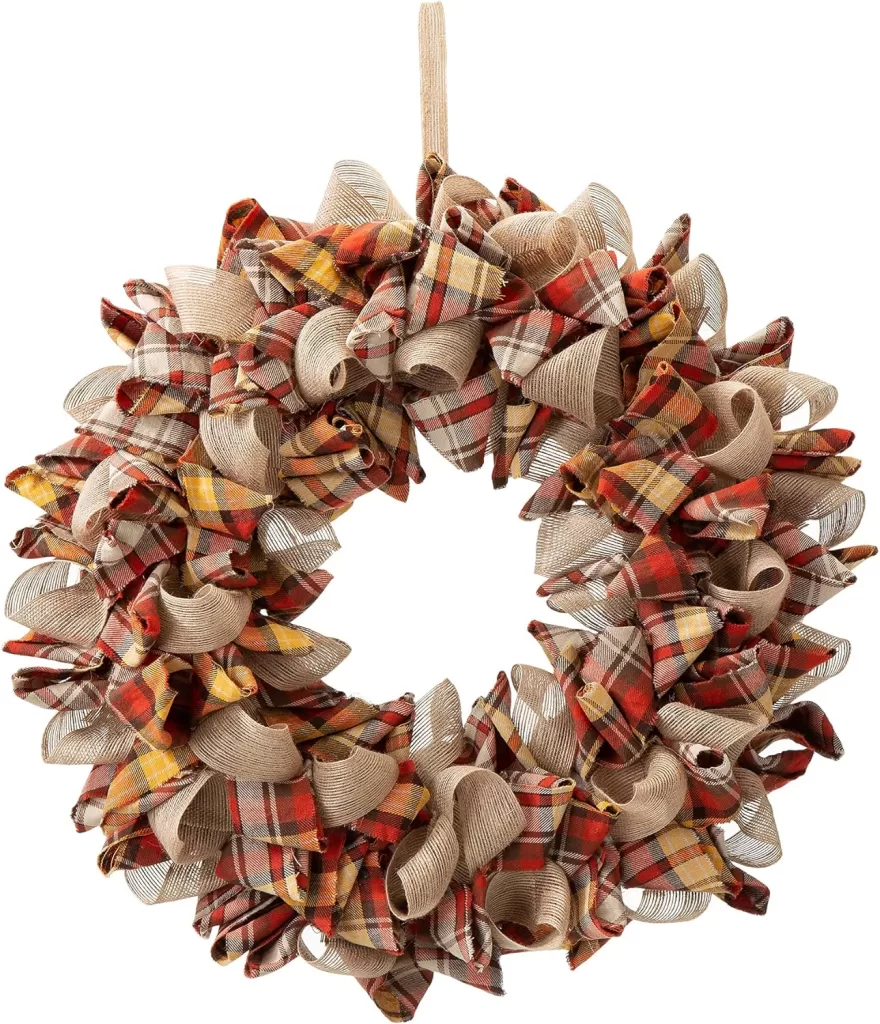 The best fall wreath from Amazon for your front porch. 