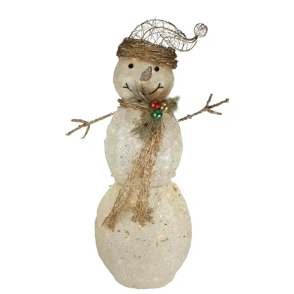 Outdoor snowman decor