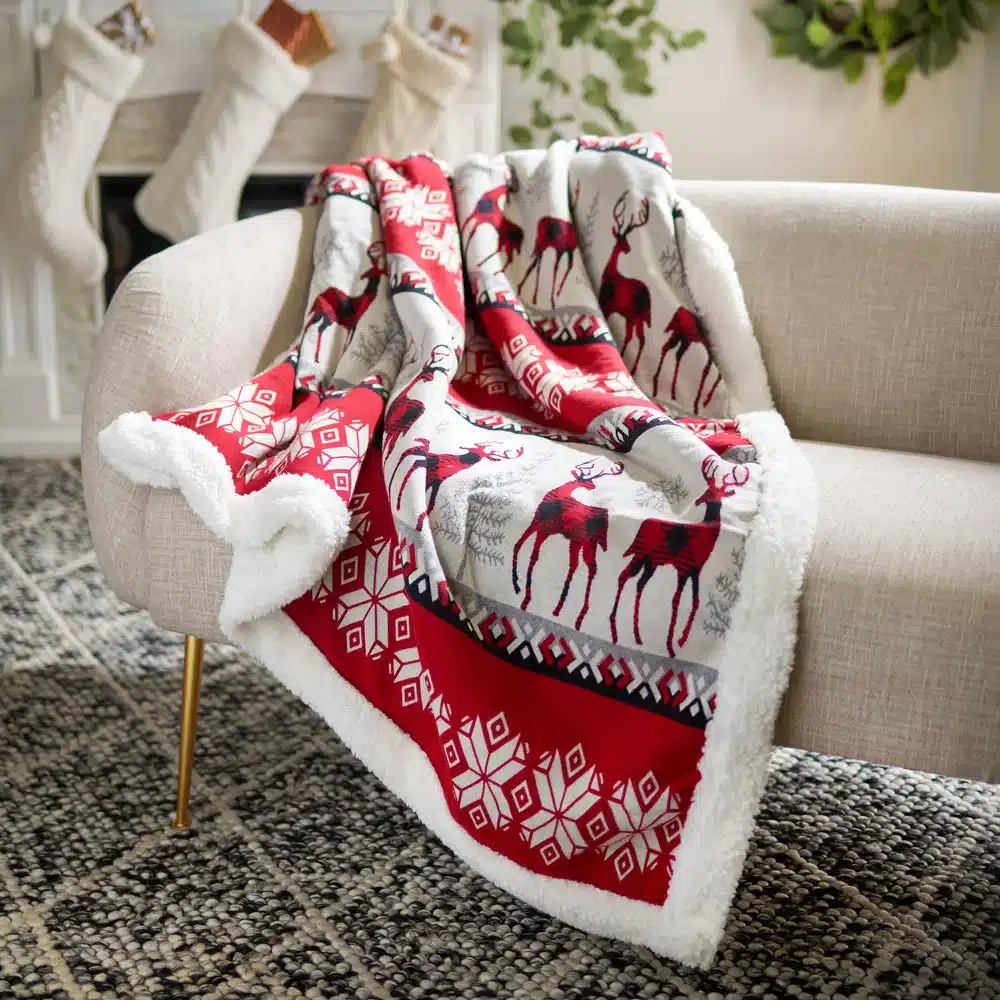 Reindeer Throw