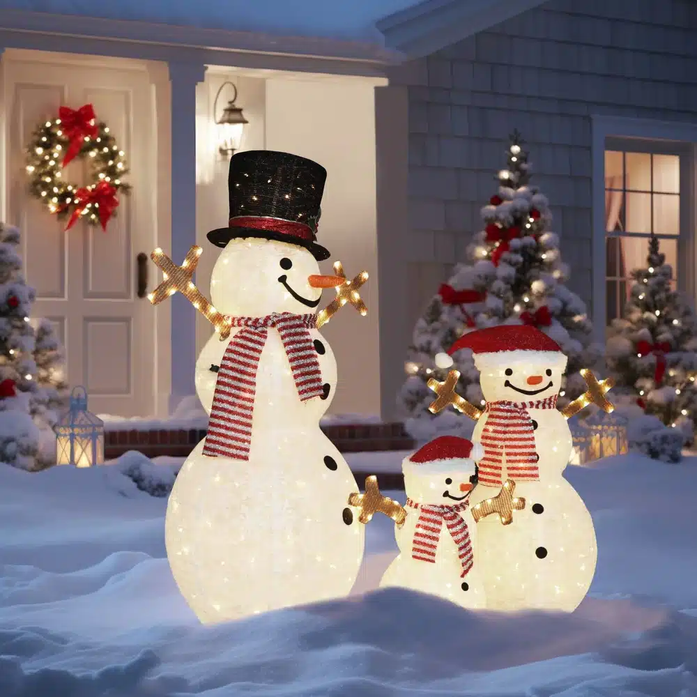 snowman for the outdoor decor