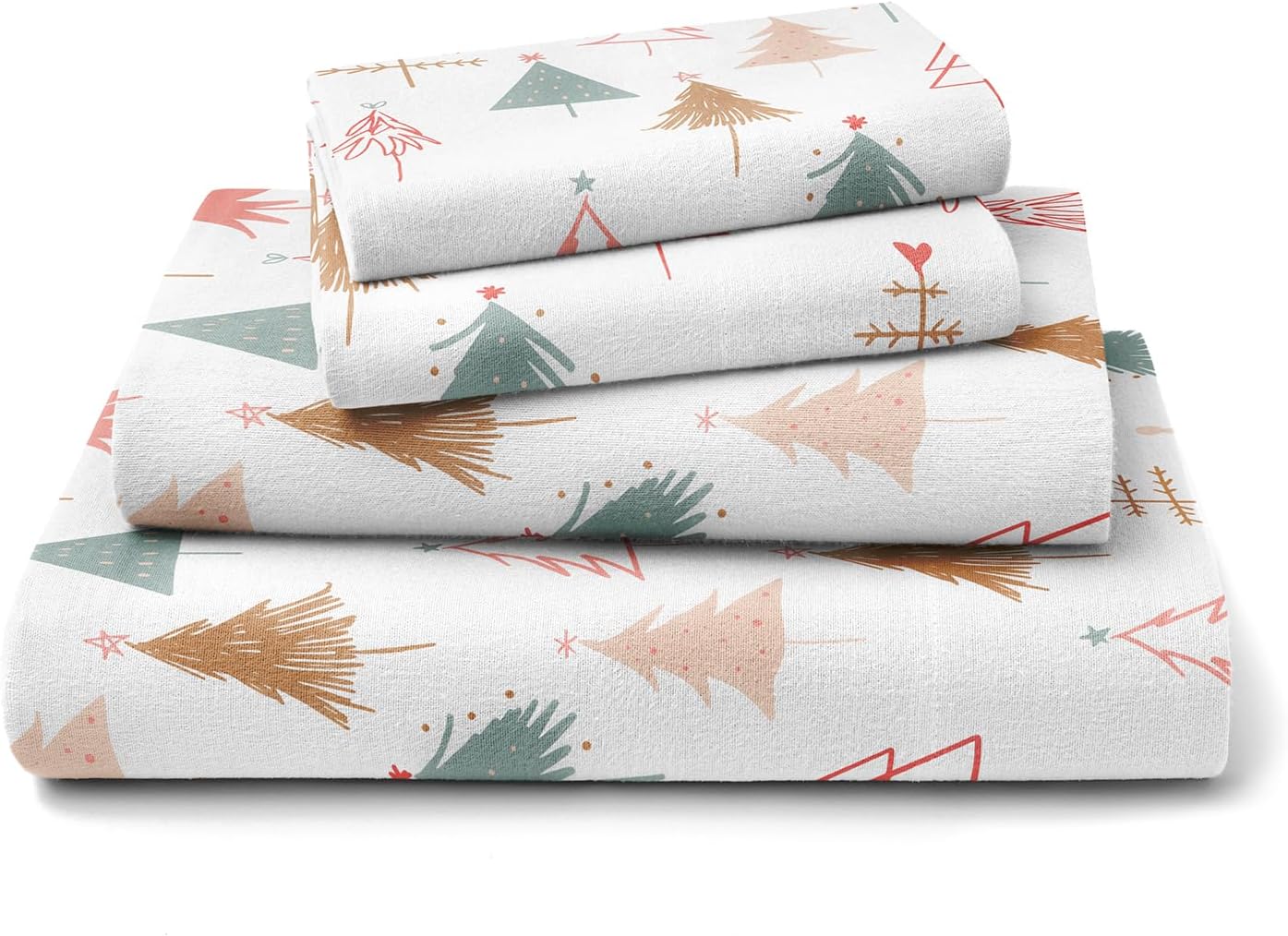 Flannel Christmas Sheet Set