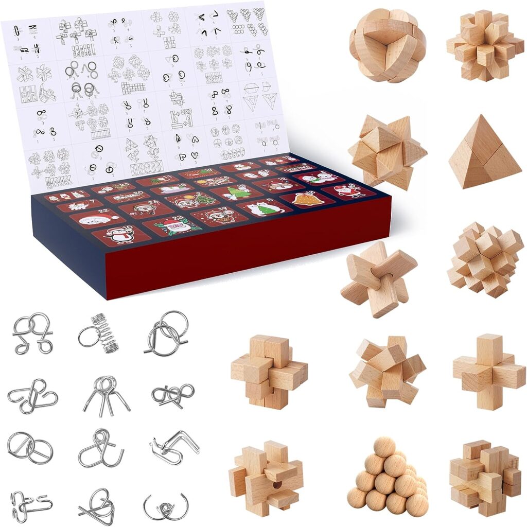 Wooden Puzzles are on the list of best and unique advent calendars of 2023.