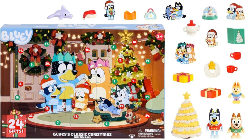 Bluey is on the list of best and unique advent calendars of 2023.