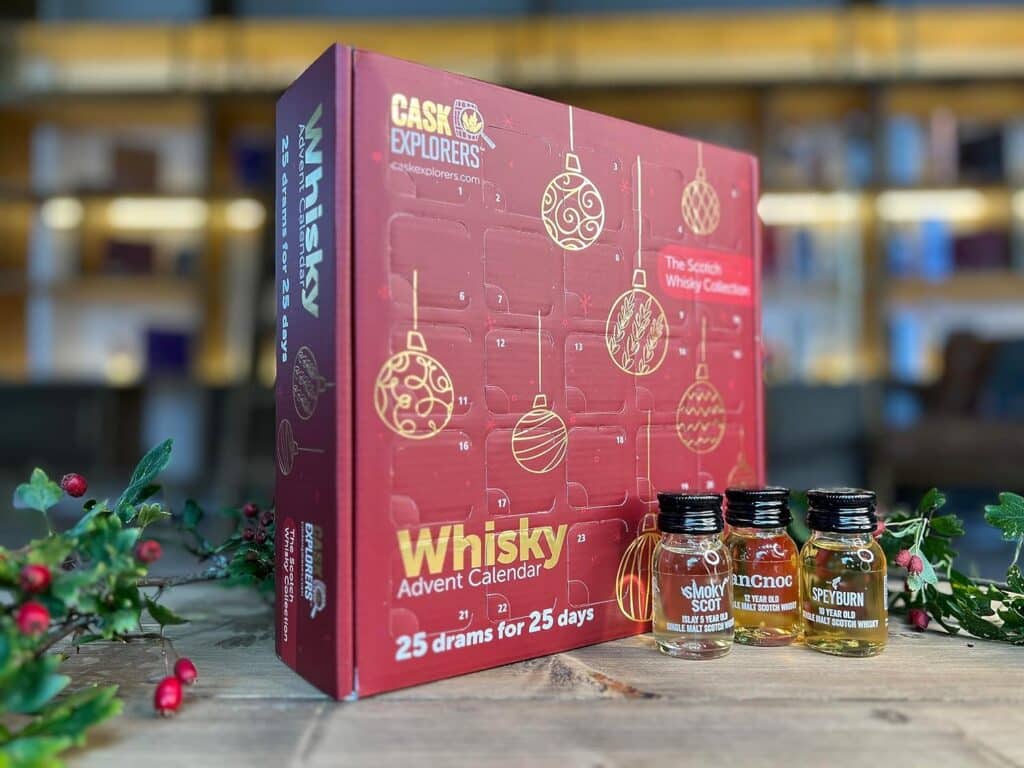 Unique whiskey sampler advent calendar made our Best Advent Calendars of 2023 list.