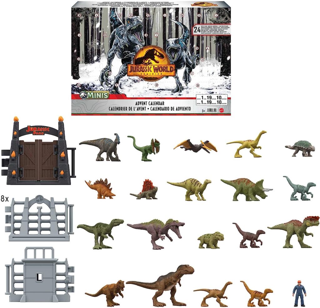 Dinosaurs are on the list of best and unique advent calendars of 2023.