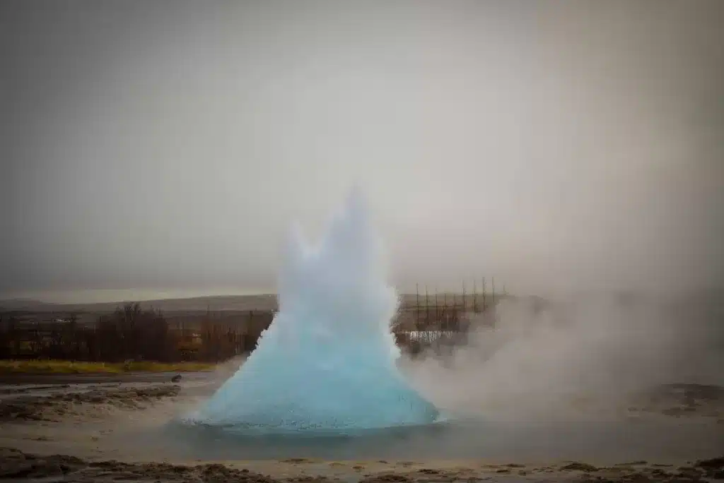 Popular stop on the Golden Circle - Strokkur