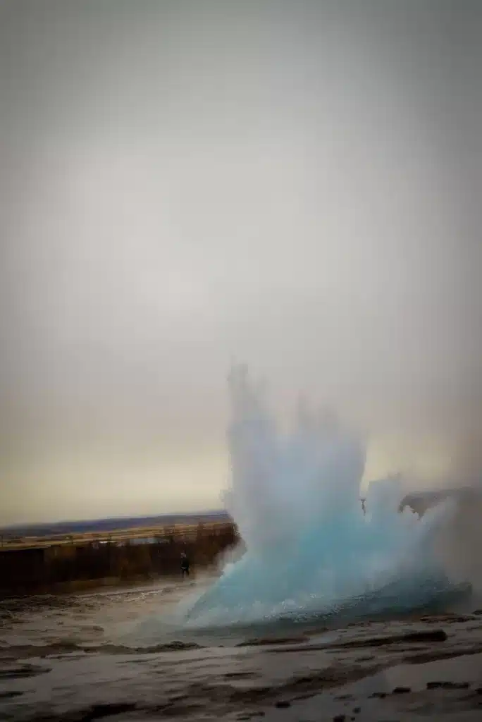 Popular stop on the Golden Circle - Strokkur