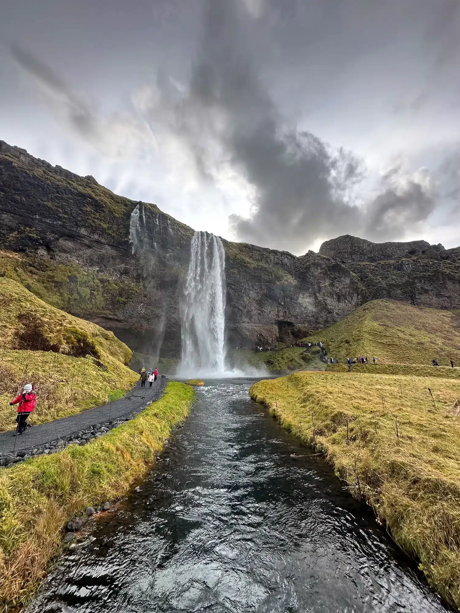 Seljalandsfoss would be on most travel guides to Iceland and featured in this family travel blog.