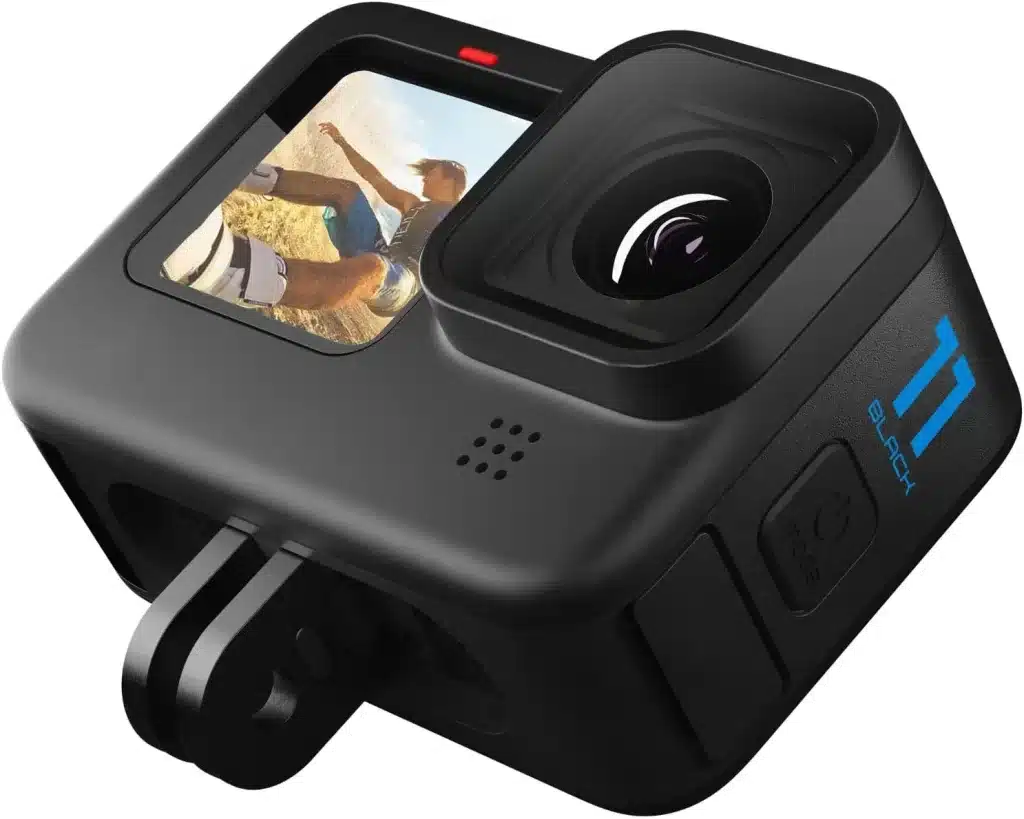 GoPro Hero 11 is the underwater camera we use to capture our snorkeling adventures.