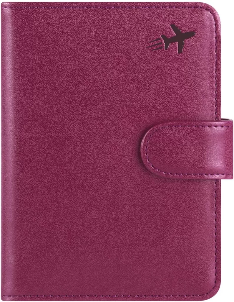 A passport holder.