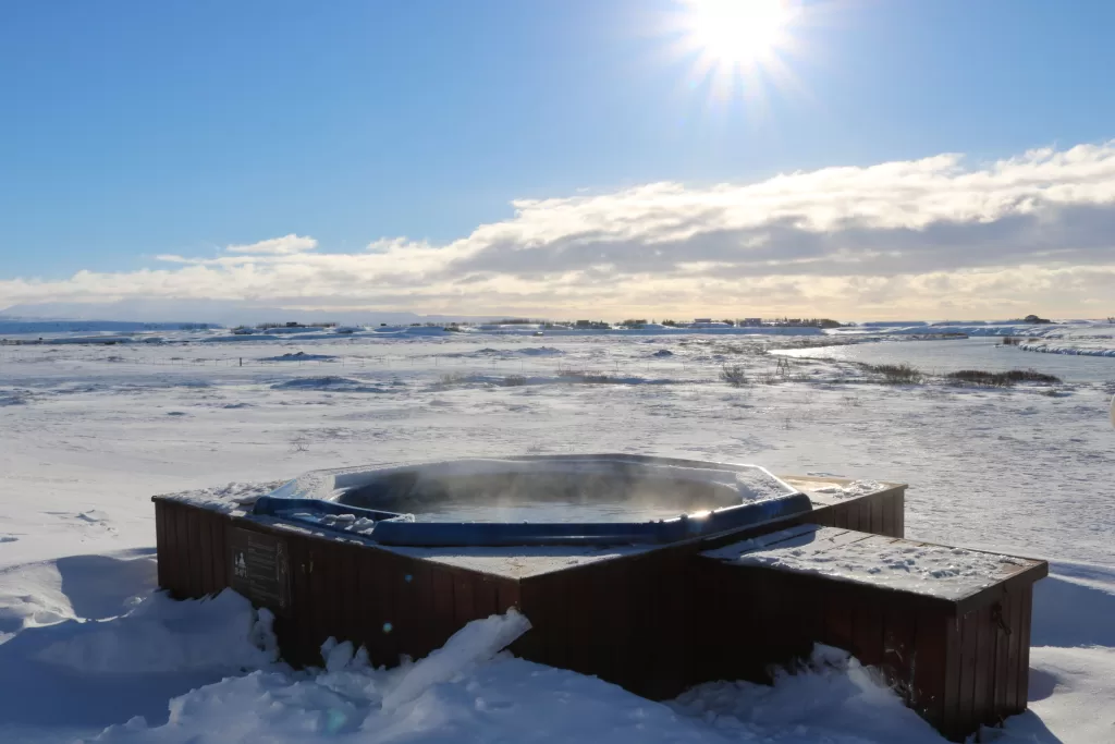 Hotel Ranga is a great place to sit in a hot tub while gazing at northern lights.