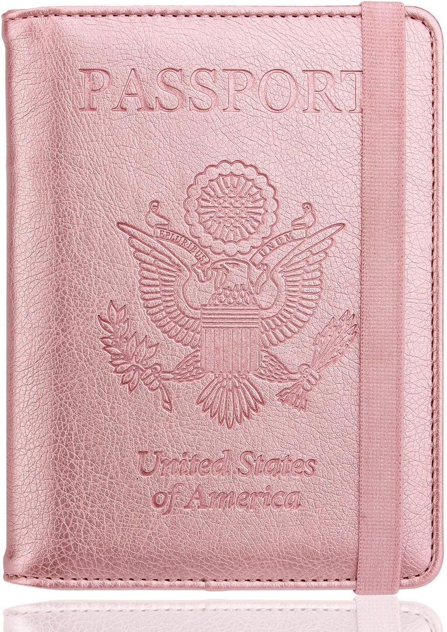 A passport holder is a great way to store your passport.