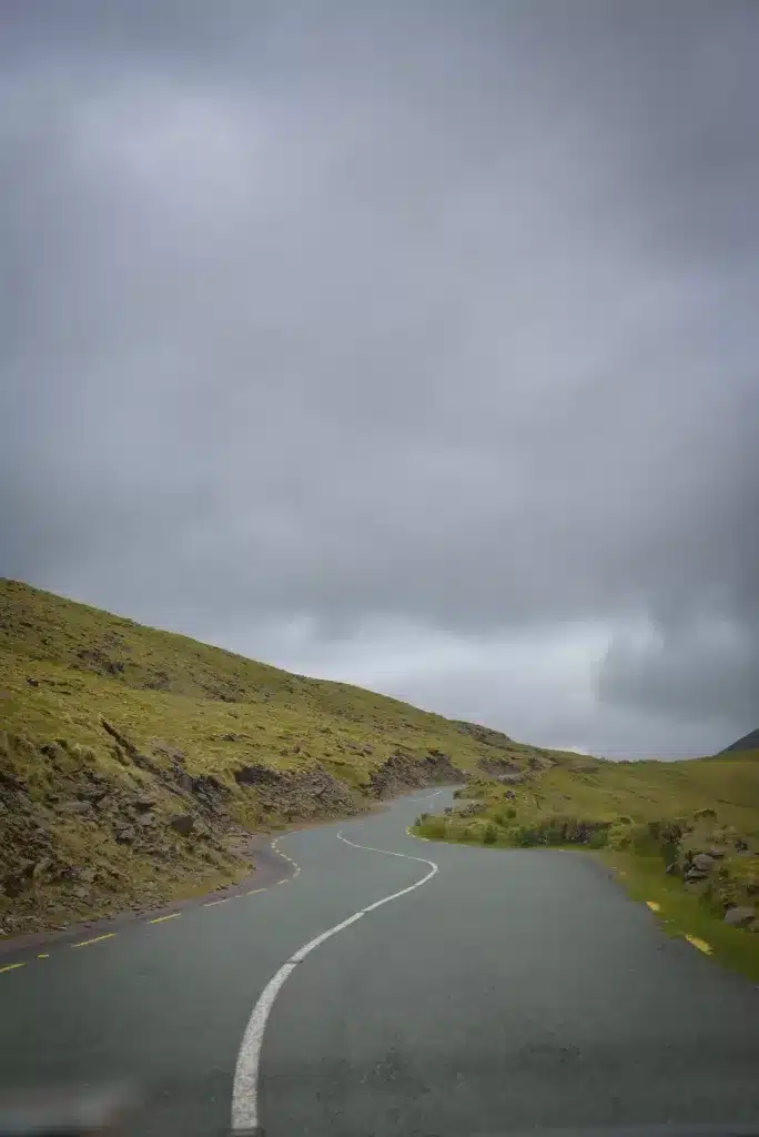 Driving in Ireland is an adventurous thing to do on the Dingle Peninsula.