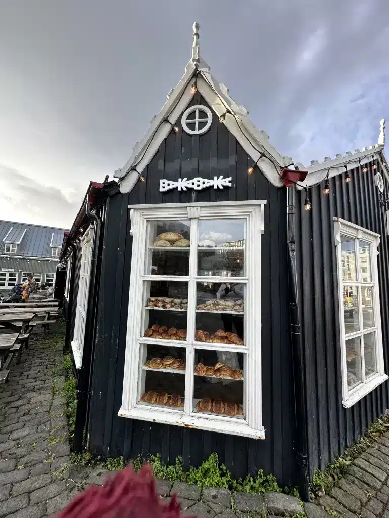 An adorable bakery downtown Reykjavik. 