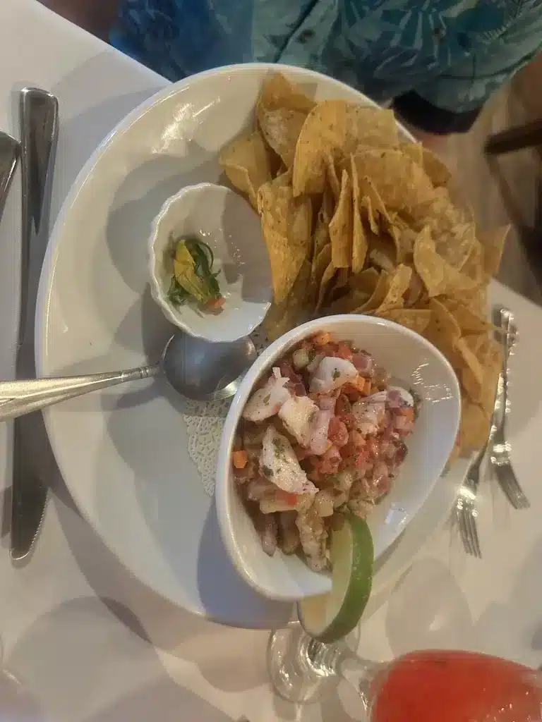 Shrimp Ceviche is a great starter dish at Black Orchid. 