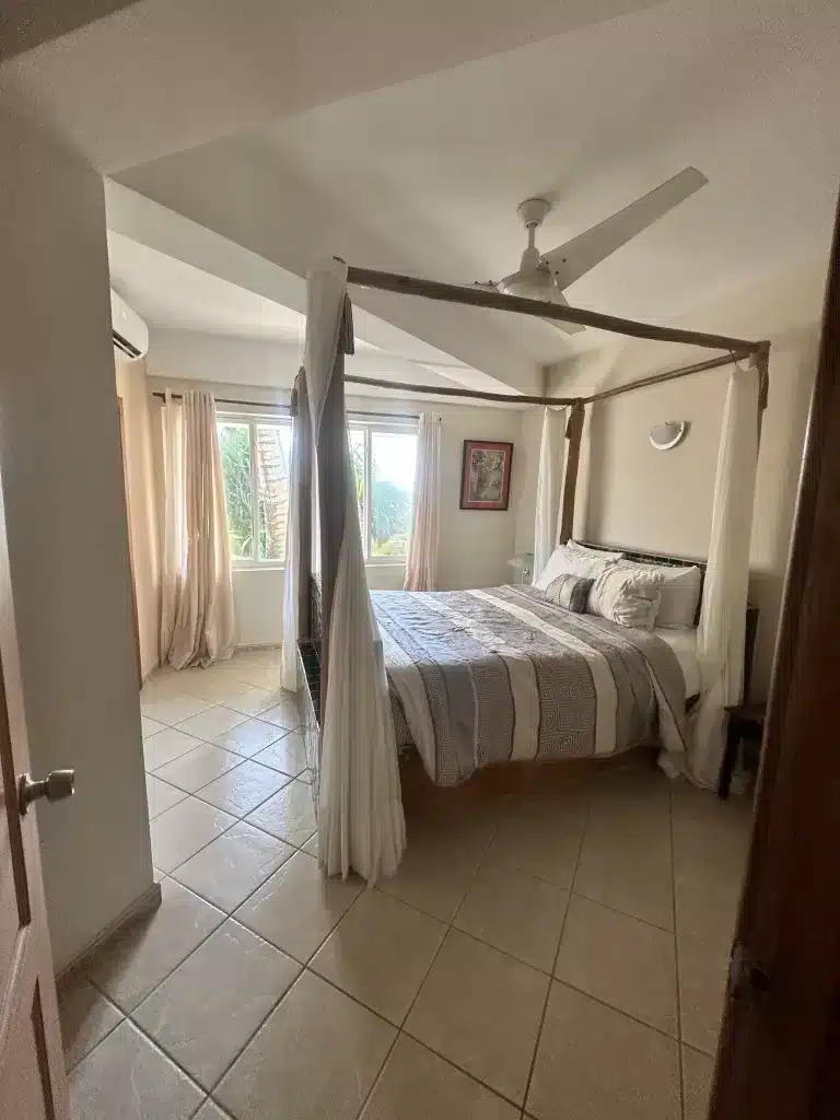 Nice and clean bedrooms at this vacation home rental in San Pedro Belize.