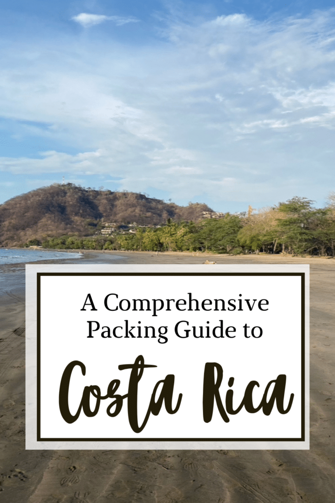 A packing guide to Costa Rica.