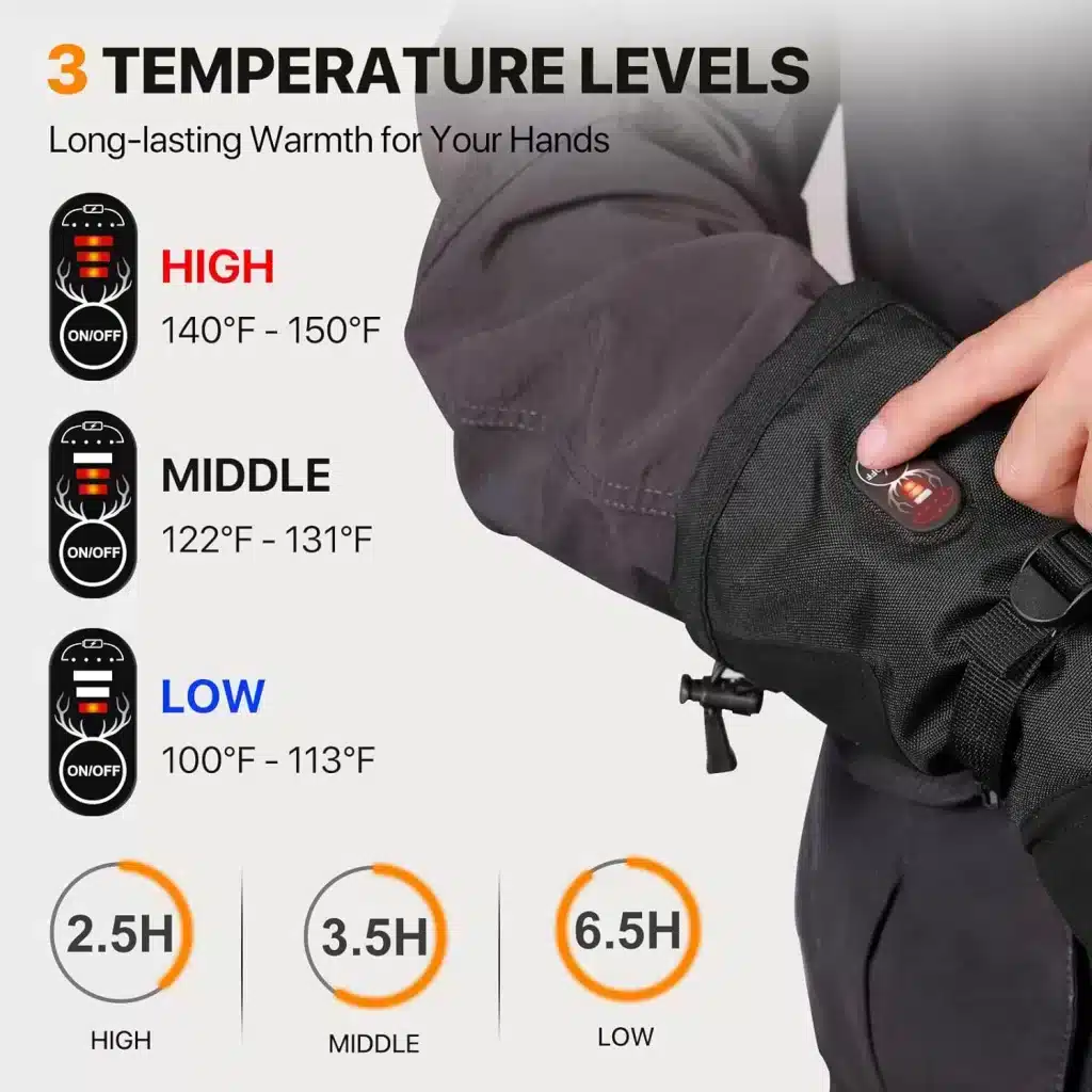 Heated gloves are to be considered for your packing list if you're going to Iceland in winter. 