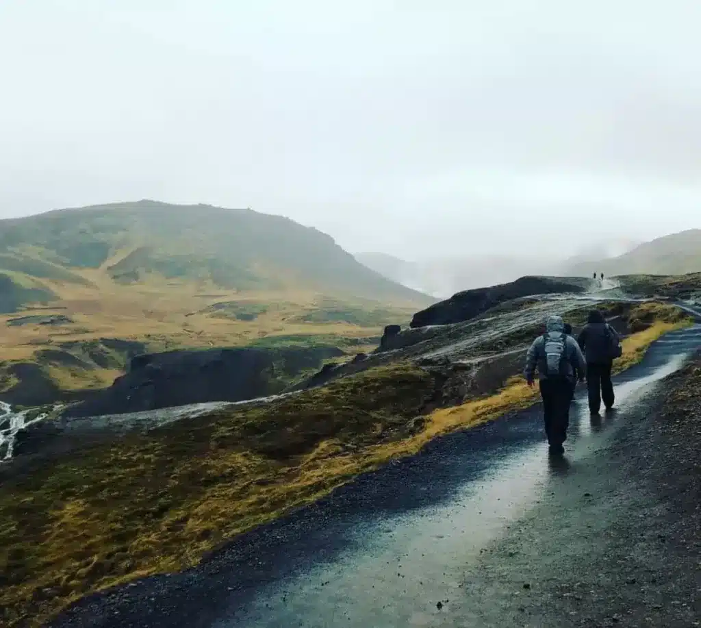 Reykjadalur Hot Spring hike is a free activity near Reykjavik. 