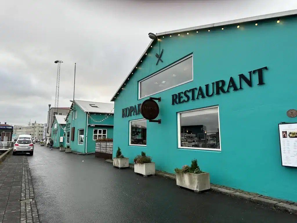 Eat seafood in Reykjaviks harbor. 