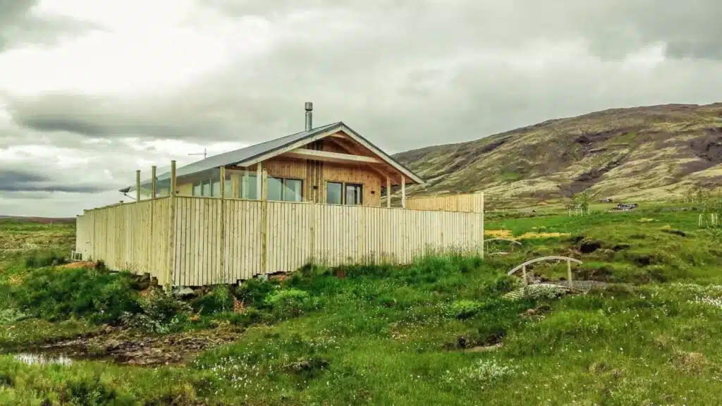 A rental near Selfoss in Iceland which is a great location to see Golden Circle and South Coast sights. 