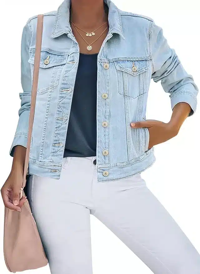 A jean jacket is so versatile and should be on your printable packing list to Ireland.