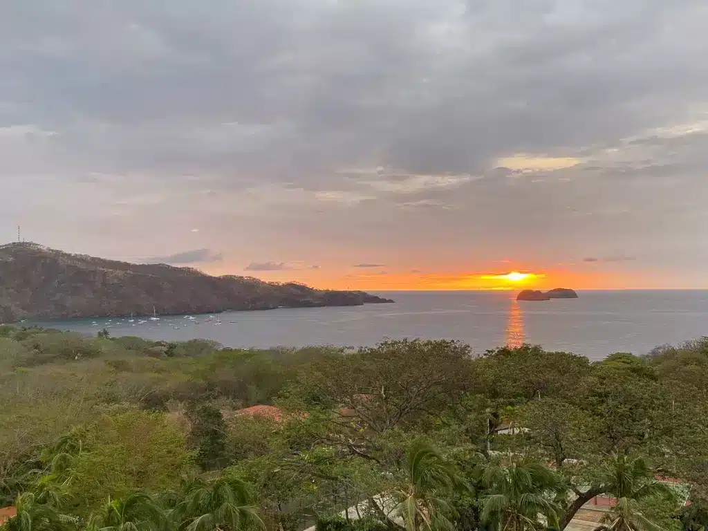 Views of Playa Hermosa.