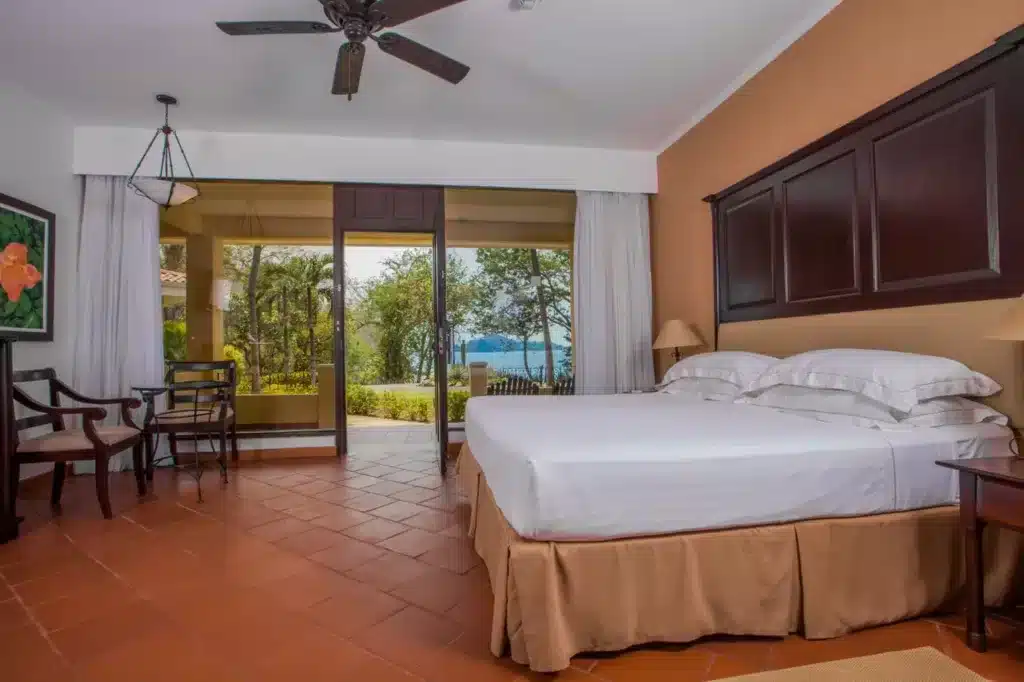 A room at Occidental all-inclusive resort in Costa Rica. 