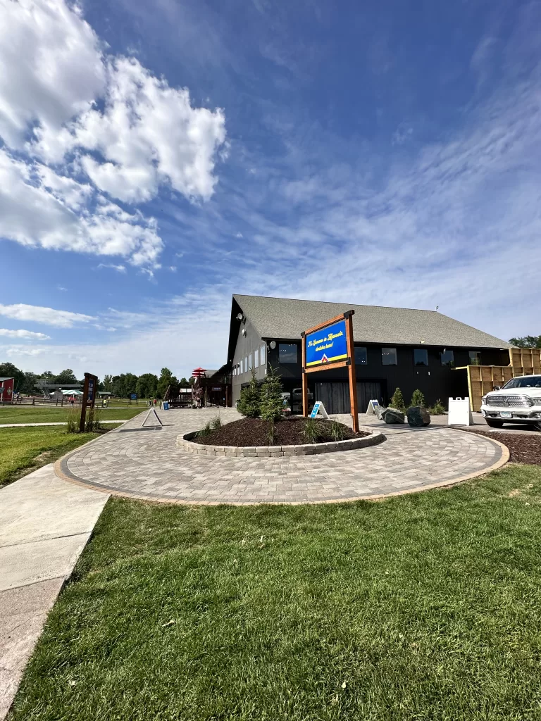 The Club House at Wild Mountain, an attraction for families and a great activity near Taylors Falls, MN, where there is a restaurant inside. 