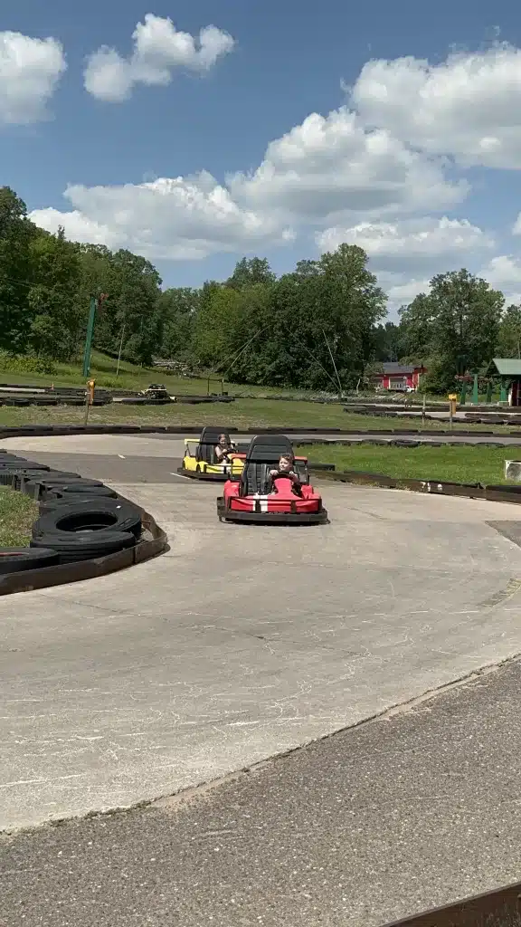 Go Carts at Wild Mountain, an attraction for families and a great activity near Taylors Falls, MN.