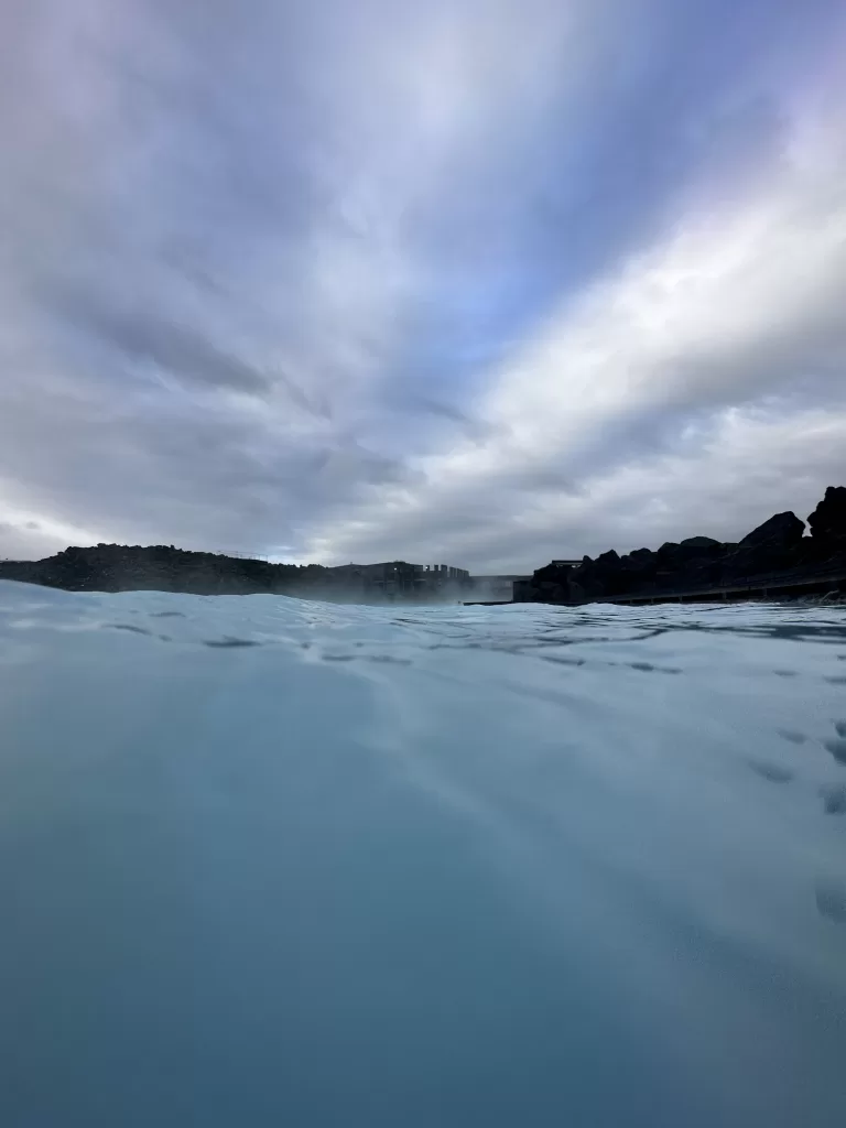 Remember to shower before entering the Blue Lagoon and there are some private showers, if you're self-conscious. 