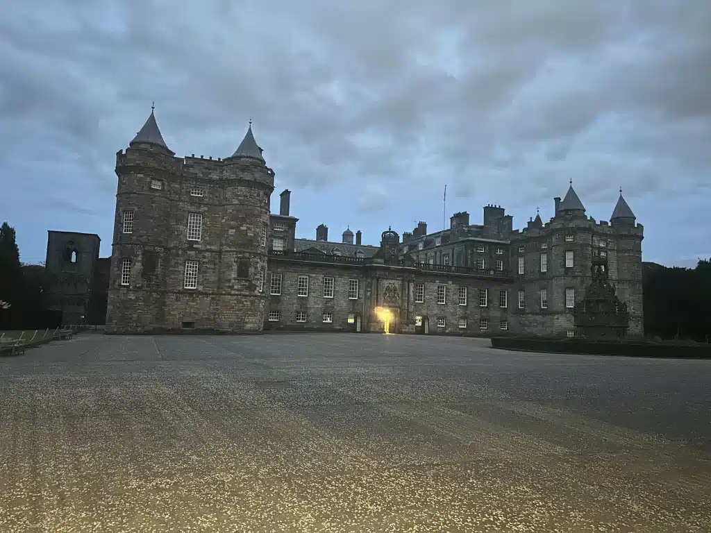 A stop at Holyrood Palace on your 7 day travel itinerary is a must on your UK adventure. 