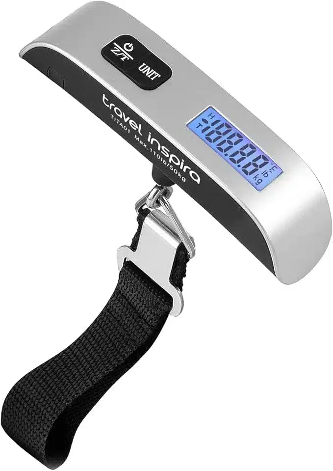 A luggage scale makes a great present.